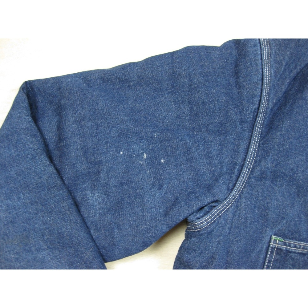 Vintage 80s Oshkosh Denim Chore Coat Men's (52) Barn … - Gem